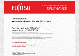 Klimatyzacja Fujitsu Split / Multi 2023